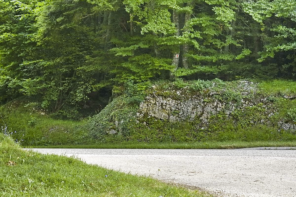 Ligne Maginot - VERRERIES - (Barrage de Route) - Fossé antichar