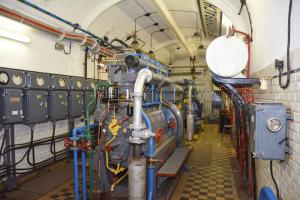 Ligne Maginot - ROHRBACH - FORT CASSO - (Ouvrage d'infanterie) - L'usine électrique
Groupes électrogènes à moteur SMIM type 4SR19