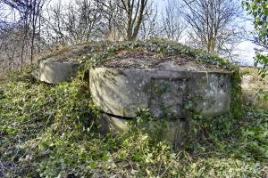 Ligne Maginot - ECLUSE 53 NORD - (Blockhaus pour arme infanterie) - Coupole centre - l'observatoire