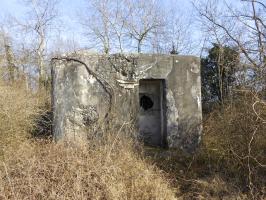 Ligne Maginot - ECLUSE 52 NORD - (Blockhaus pour canon) - Entrée du blockhaus