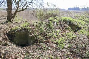 Ligne Maginot - LANGZUG 3 - (Blockhaus pour arme infanterie) - Les deux entrées