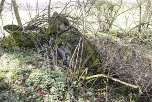 Ligne Maginot - LANGZUG 1 - (Blockhaus pour arme infanterie) - La coupole disloquée