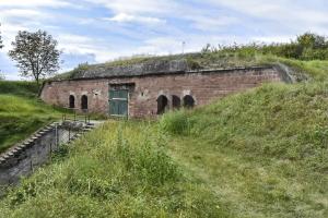 Ligne Maginot - TOUR BASTIONNEE 4 (CEFV N°1/I/28° RIF) - (PC) - Vue du dessus