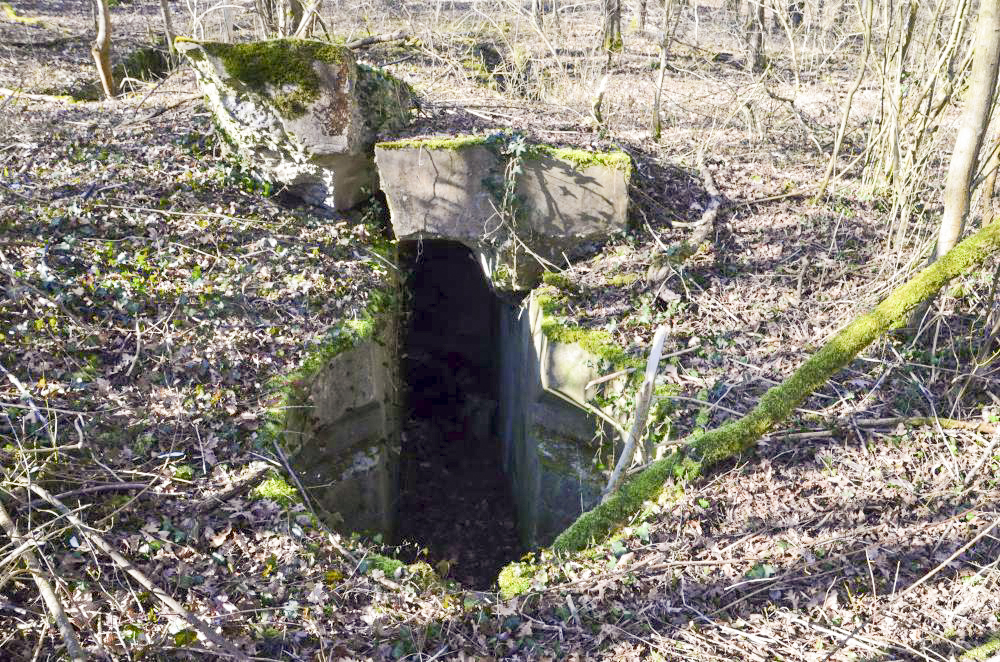 Ligne Maginot - STATION DE BANTZENHEIM 2 - (Cuve pour arme d'infanterie) - Encuvement