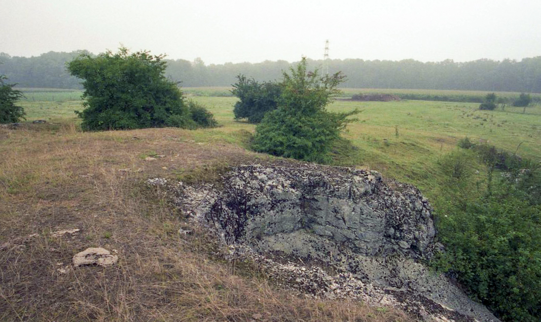 Ligne Maginot - MARPENT NORD - C37 - (Casemate d'infanterie) - Emplacement d'une cloche