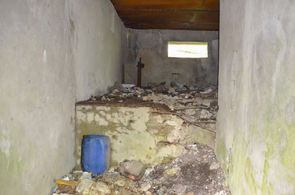 Ligne Maginot - CARREFOUR 237 - (Blockhaus pour canon) - La chambre de tir surélevée