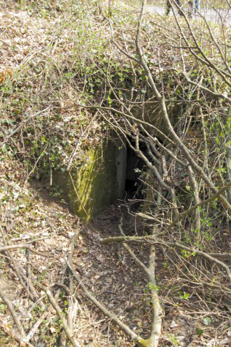 Ligne Maginot - PA DU CARREFOUR 252-2 - (Blockhaus pour arme infanterie) - Entrée du blockhaus