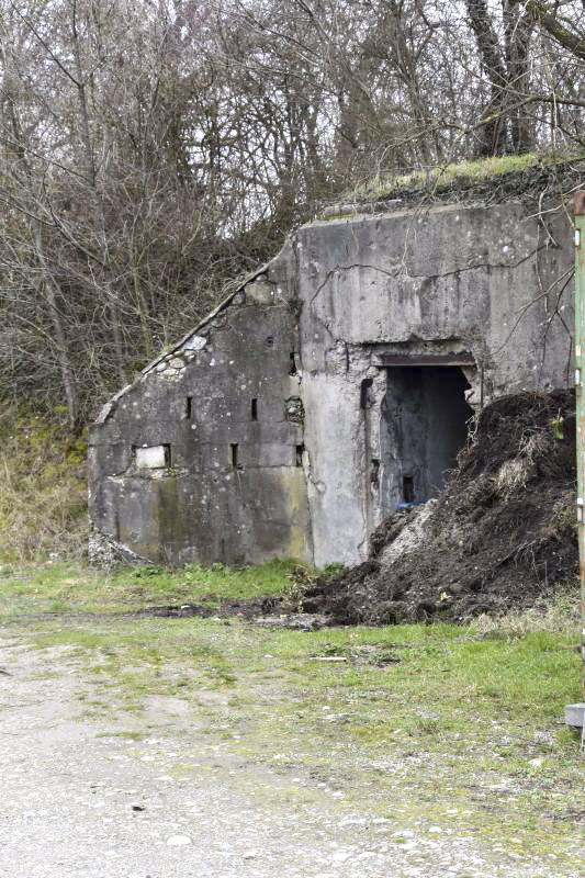 Ligne Maginot - PA NIFFER 1 - (Blockhaus pour canon) - Entrée coté ouest