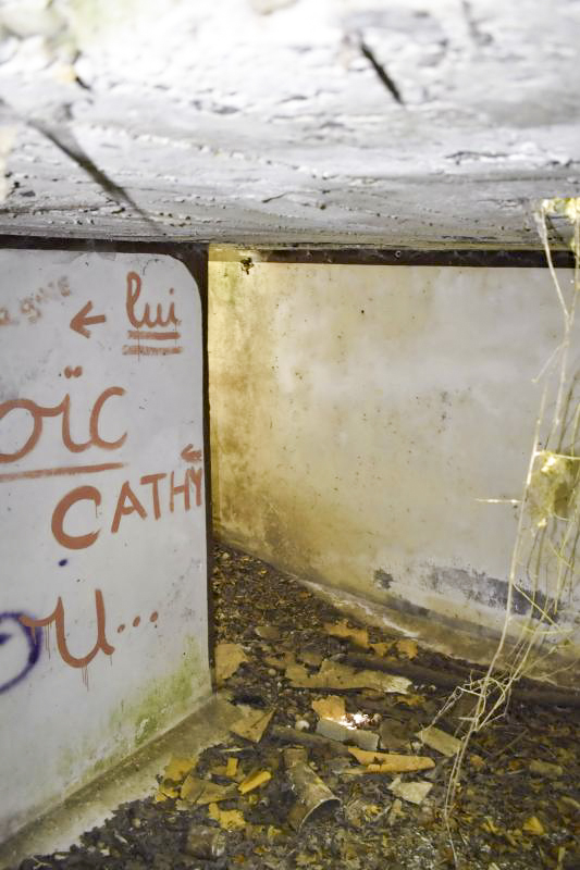 Ligne Maginot - PA PETIT-LANDAU 10 - (Abri) - Sous-sol, vue vers la petite pièce