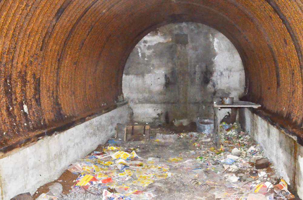 Ligne Maginot - RIXHEIM EST (10° RIF PUIS 105° DIF) - (PC de Secteur) - Troisième alvéole
C'est la seule alvéole dont la porte a toujours les gongs.