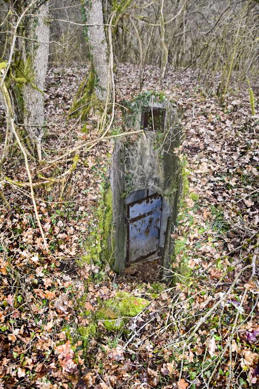 Ligne Maginot - PETIT-LANDAU OUEST (I/10° RIF) - (PC de Sous-Quartier) - Entrée sud