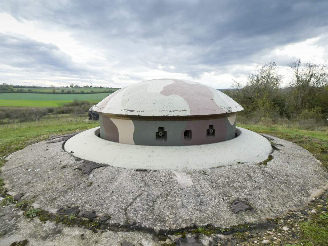 Ligne Maginot - ROHRBACH - FORT CASSO - (Ouvrage d'infanterie) - Tourelle pour deux A.M.