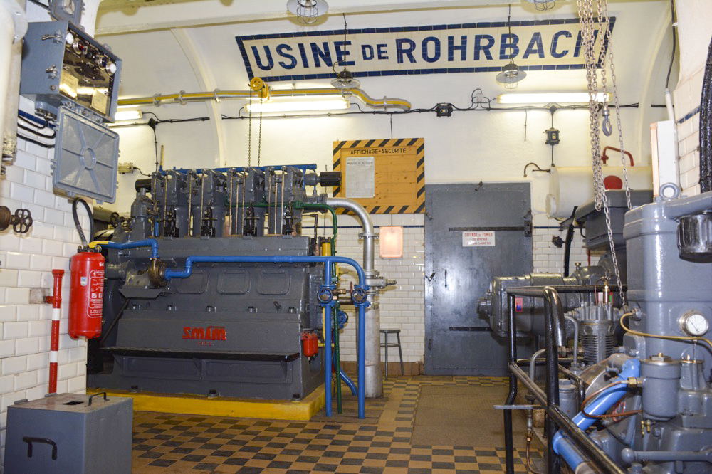 Ligne Maginot - ROHRBACH - FORT CASSO - (Ouvrage d'infanterie) - L'usine électrique