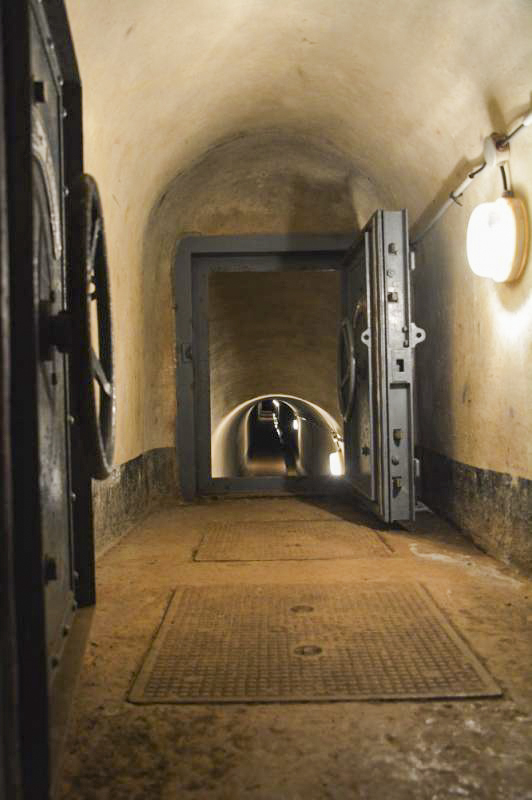 Ligne Maginot - ROHRBACH - FORT CASSO - (Ouvrage d'infanterie) - Le départ de la galerie d'égout de l'ouvrage