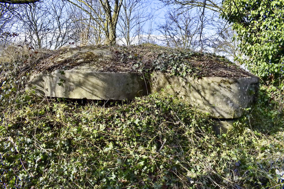 Ligne Maginot - ECLUSE 53 NORD - (Blockhaus pour arme infanterie) - Coupole sud