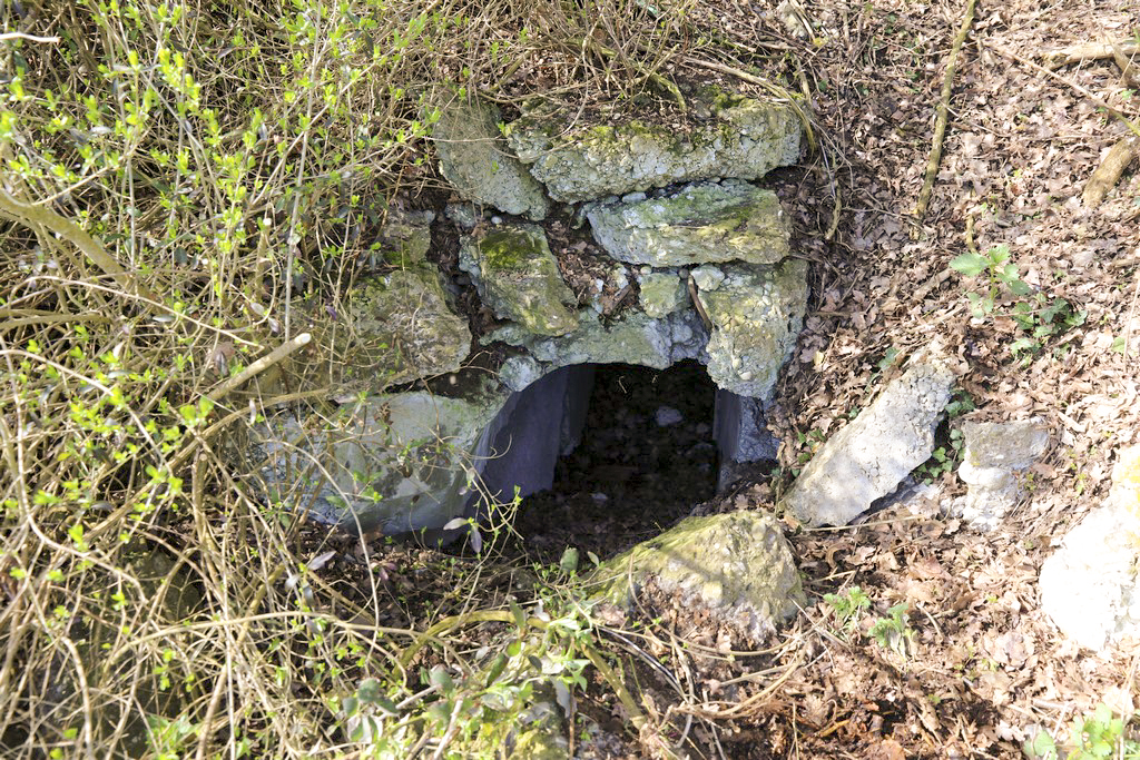 Ligne Maginot - LANGZUG 3 - (Blockhaus pour arme infanterie) - Galerie d'accès à la coupole