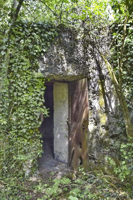 Ligne Maginot - OBERFELD - (Poste de Secours) - L'entrée nord