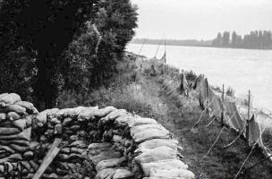 Ligne Maginot - BLAUELSAND - (Observatoire d'infanterie) - Vue du Rhin depuis l'observatoire