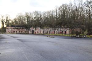 Ligne Maginot - FORT HOCHE - (Casernement) - Façade du Fort