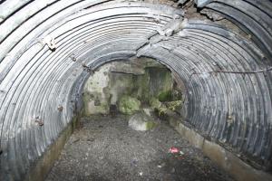 Ligne Maginot - POINT 126 - (PC de Sous-Quartier) - Vue intérieure de la chambrée