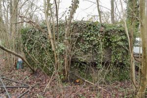 Ligne Maginot - NEUF-EMPERT 4 - (Blockhaus pour arme infanterie) - Vue générale de la façade regardant le Steingiessen