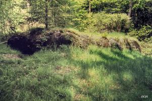 Ligne Maginot - ROTHENBOURG - (Casemate d'infanterie - Double) - La casemate remblayée