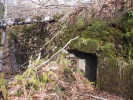 Ligne Maginot - NONNENKOPF - (Casemate d'infanterie) - Le flanquement vers l'Ouest