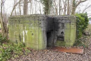 Ligne Maginot - ROUTE de NEUHOF Nord ( Blockhaus pour arme infanterie ) - Entrée du blockhaus