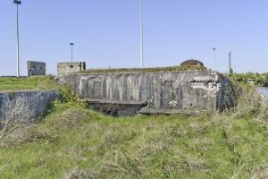 Ligne Maginot - SPORENINSEL - (Casemate d'infanterie - Double) - Vue sur la chambre de tir sud