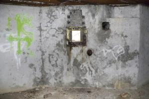 Ligne Maginot - ALTSCHOLLEN - (Blockhaus pour arme infanterie) - Embrasure gauche