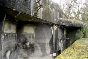 Ligne Maginot - HOCHWALD - (Ouvrage d'artillerie) - Bloc 7 
Entrée hommes Est