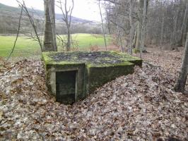 Ligne Maginot - Blockhaus OBERWALD - Vue de l'entrée