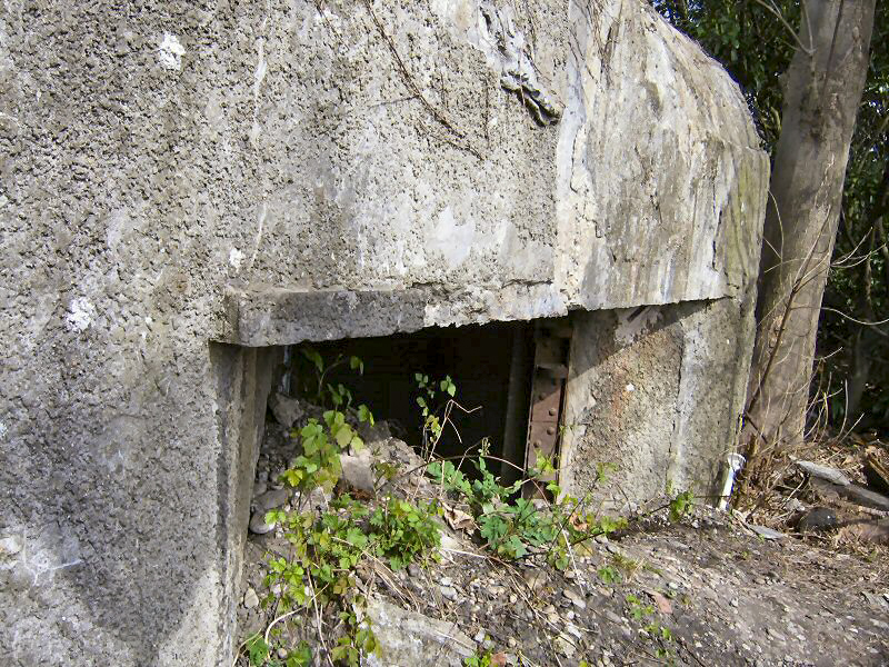 Ligne Maginot - 420D - ROUTE DU RHIN - (Blockhaus pour arme infanterie) - Entrée du blockhaus