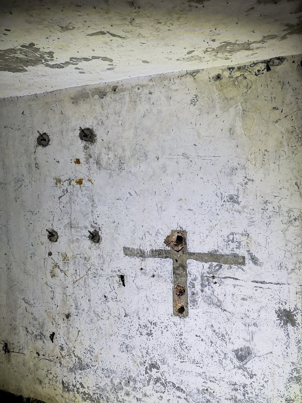 Ligne Maginot - V - (Chambre de coupure) - Anciens emplacements pour des étagères.