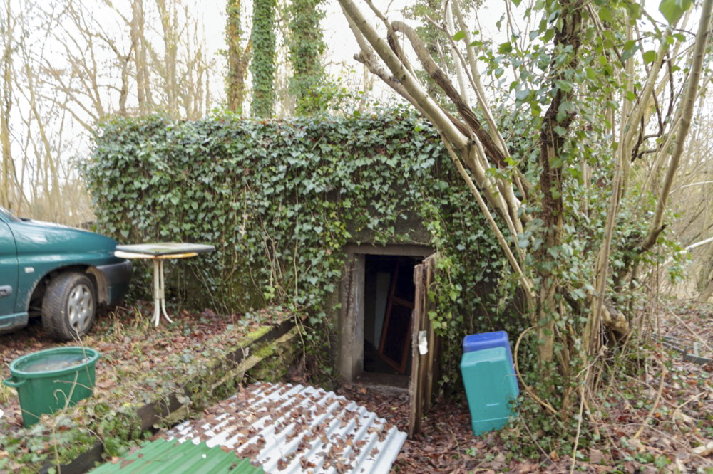 Ligne Maginot - NEUF-EMPERT 4 - (Blockhaus pour arme infanterie) - Façade de l'entrée