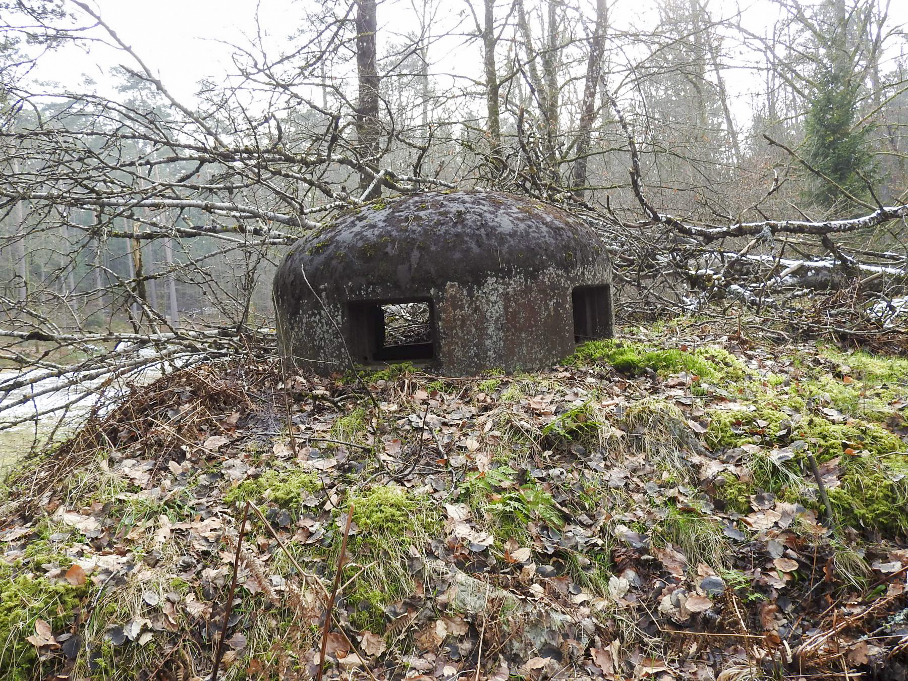 Ligne Maginot - NONNENKOPF - (Casemate d'infanterie) - La cloche Ouest