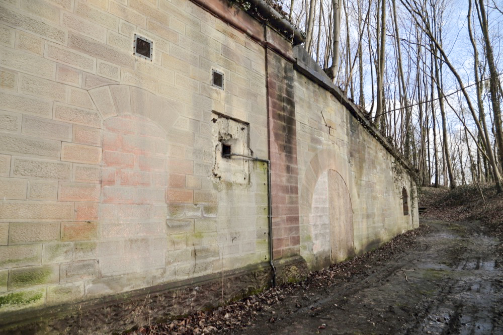 Ligne Maginot - OUVRAGE NEUF-EMPERT - (Ouvrage d'infanterie) - Façade de l'abri de l'ouvrage