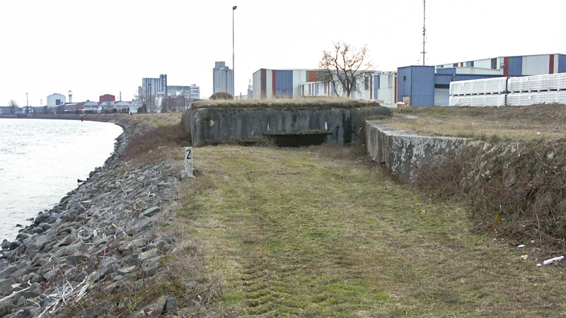 Ligne Maginot - SPORENINSEL - (Casemate d'infanterie - Double) - Vue sur la chambre de tir nord