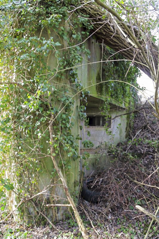 Ligne Maginot - ALTSCHOLLEN - (Blockhaus pour arme infanterie) - Embrasure gauche