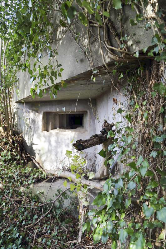 Ligne Maginot - ALTSCHOLLEN - (Blockhaus pour arme infanterie) - Embrasure droite