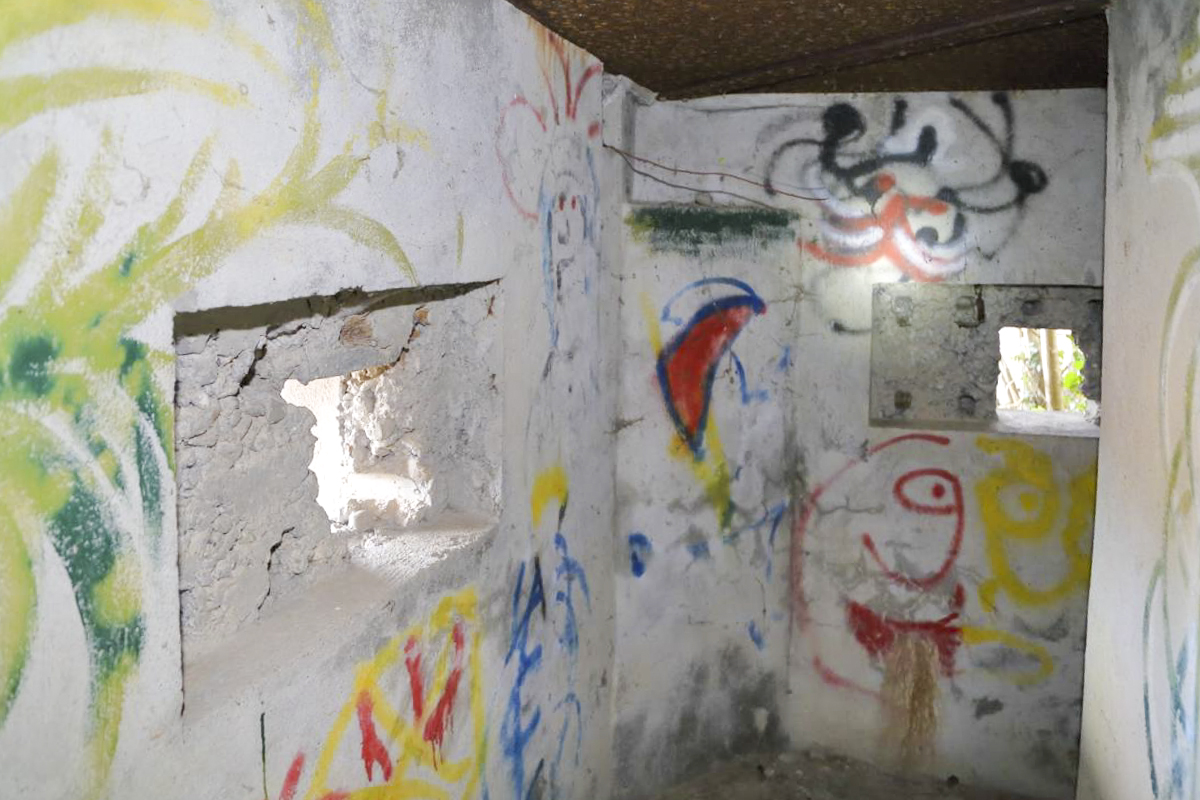 Ligne Maginot - ALTSCHOLLEN - (Blockhaus pour arme infanterie) - Intérieur de la caponnière