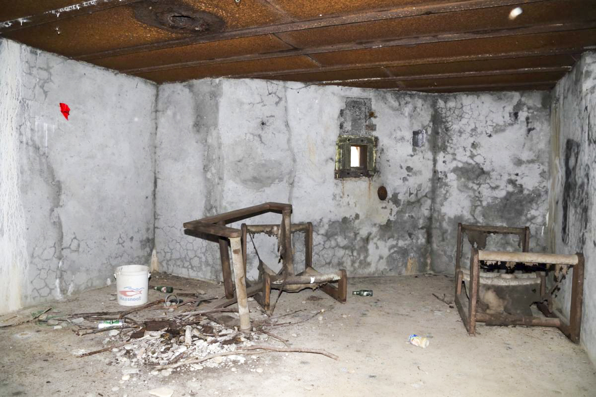 Ligne Maginot - ALTSCHOLLEN - (Blockhaus pour arme infanterie) - Embrasure droite