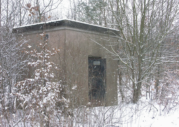 Ligne Maginot - ELEC - RéSEAU ALIMENTATION OUVRAGES DU SFH - (RESEAU - Electricité) - HAGUENAU 1 - Poste de coupure
Vue générale du bâtiment