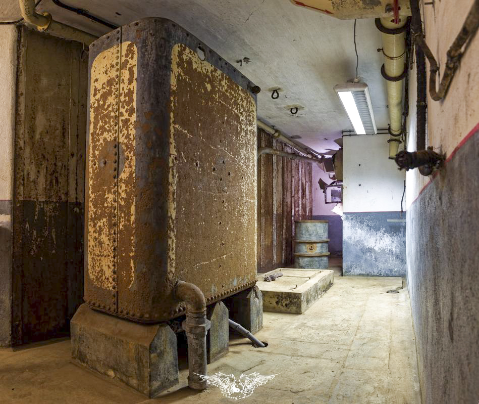 Ligne Maginot - PETERSBERG OUEST - C39 - (Casemate d'infanterie - Simple) - L'emplacement du groupe électrogène CLM