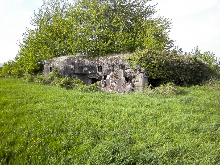 Ligne Maginot - INGOLSHEIM Ouest ( Casemate d'infanterie ) - Vue extérieure de la casemate