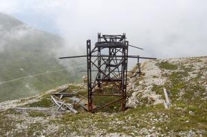 Ligne Maginot - Téléphérique MADELEINE-TURRA (Station Haute) - Le mécanisme de la station haute