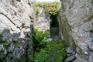 Ligne Maginot - NOTRE-DAME DES NEIGES - (Blockhaus pour arme infanterie) - Entrée et poste de tir gauche au fond