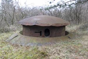 Tourisme Maginot - FORT DE MUTZIG - BATTERIE 2 - Fort Ouest
Tourelle de 5,3