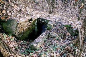 Ligne Maginot - OUVRAGE NEY-RAPP - (Position d'artillerie préparée) - La cuve ouest qui couvrait le front nord de la ceinture de Strasbourg