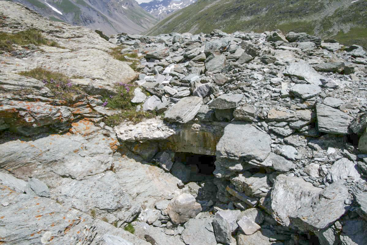 Ligne Maginot - VANOISE - (Ouvrage d'infanterie) - Issue de secours